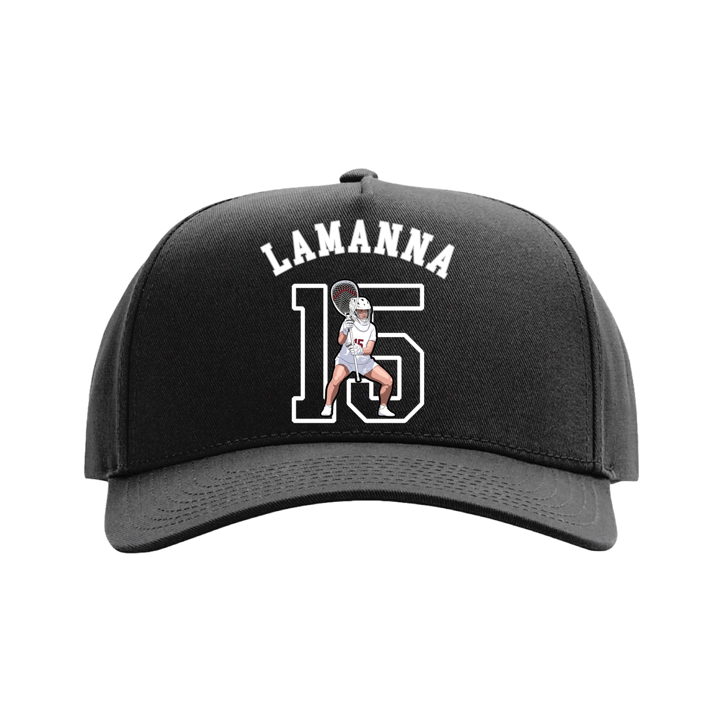 Full Fabric Five-Panel Champ Cap