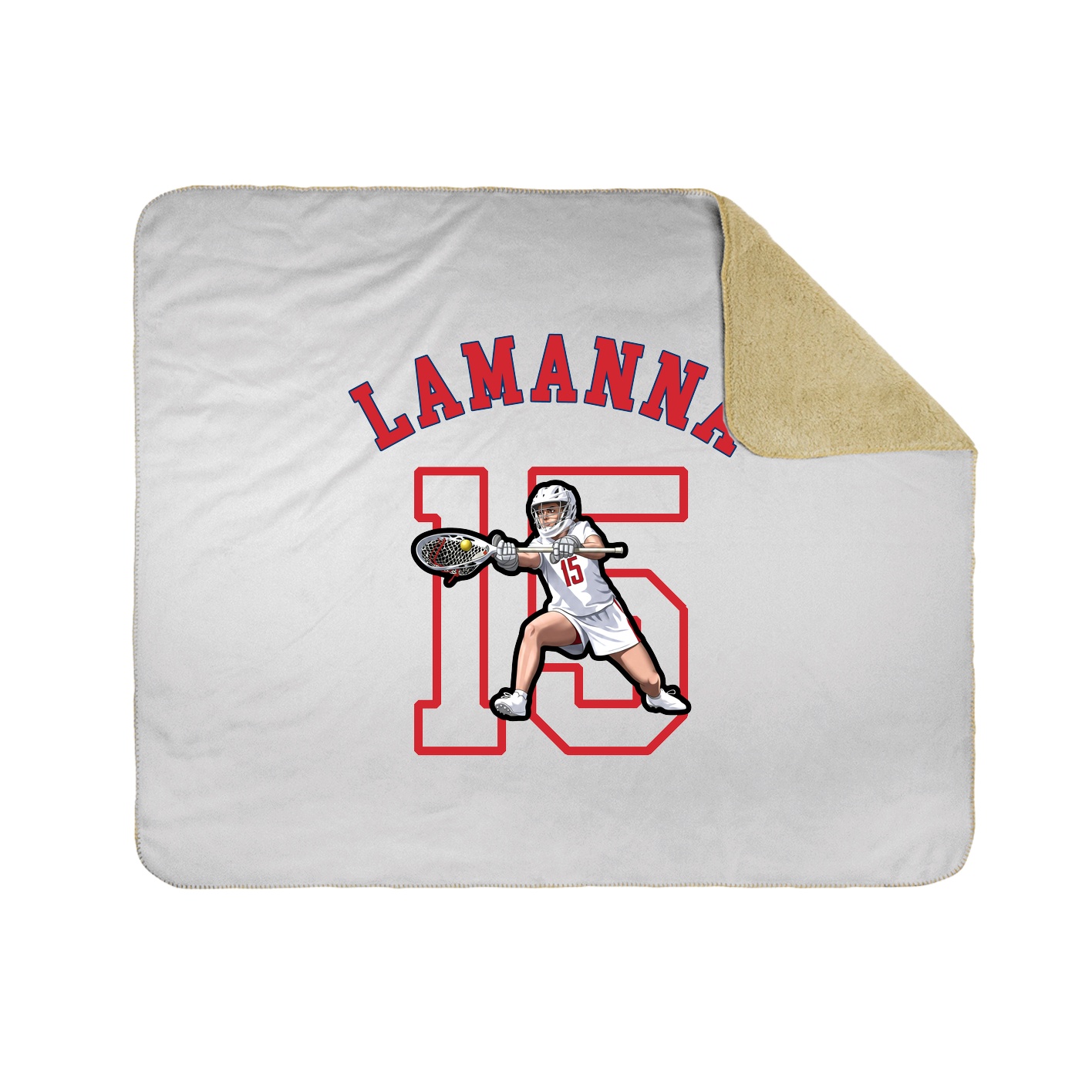 Throw Blanket — Shirsey Arch in White