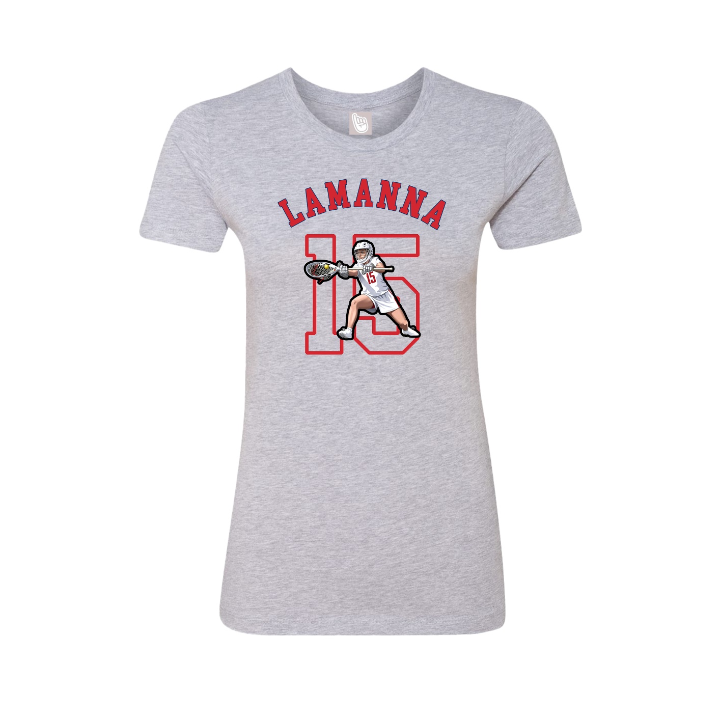 Womens Tee — Shirsey Arch in Grey