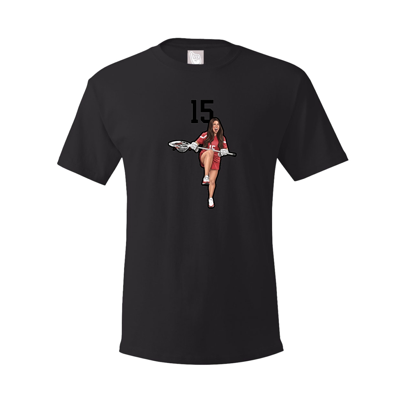 Tee — Number Top in Black
