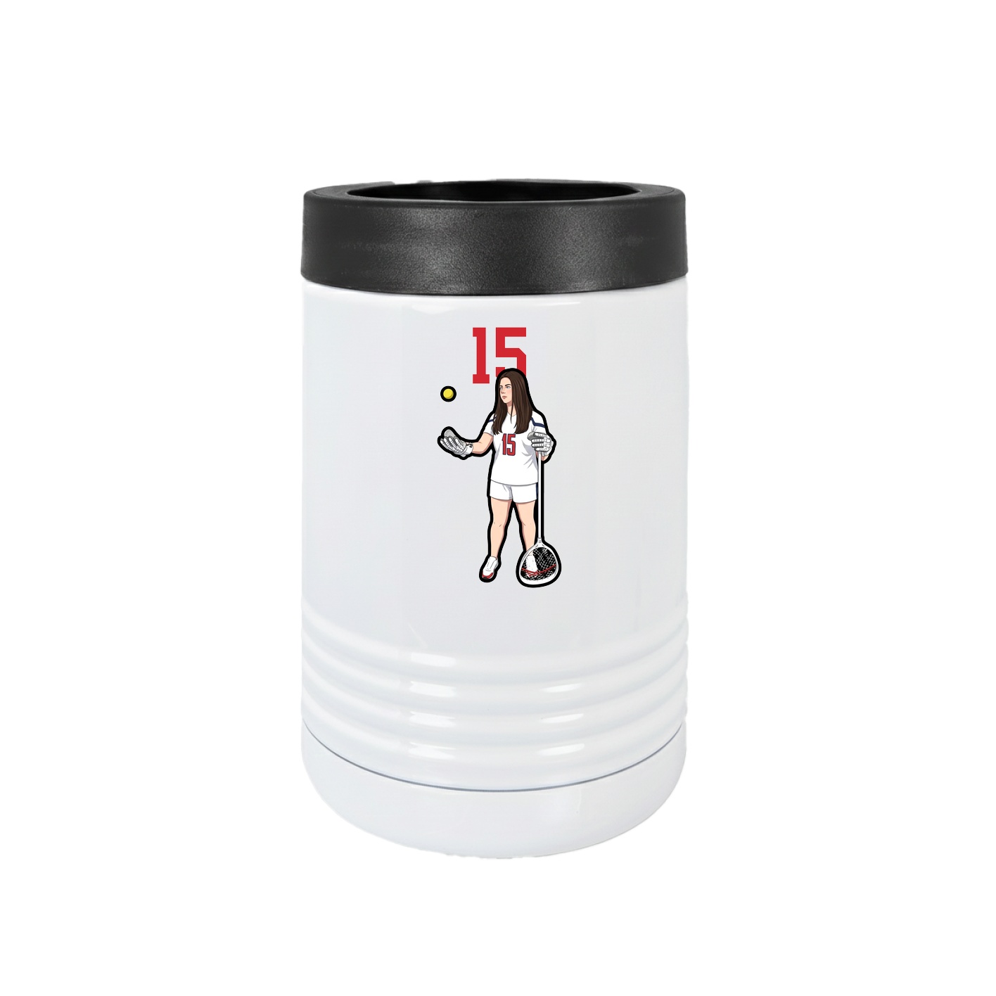 Beverage Holder — Number Top in White