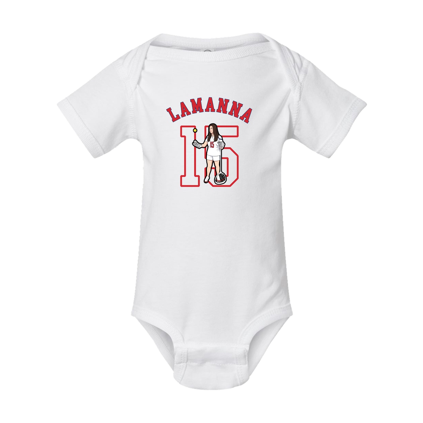 Baby Onesie — Shirsey Arch in White