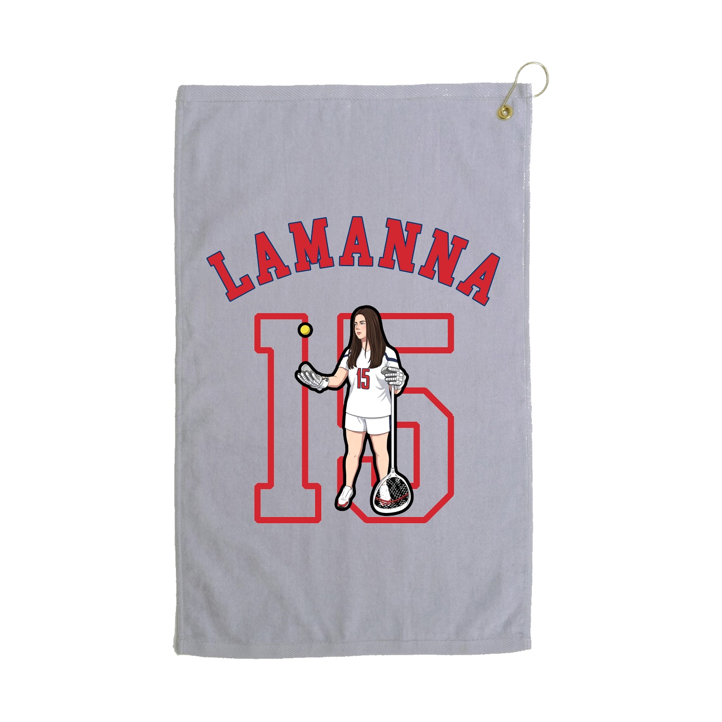 Golf Towel — Shirsey Arch in Grey
