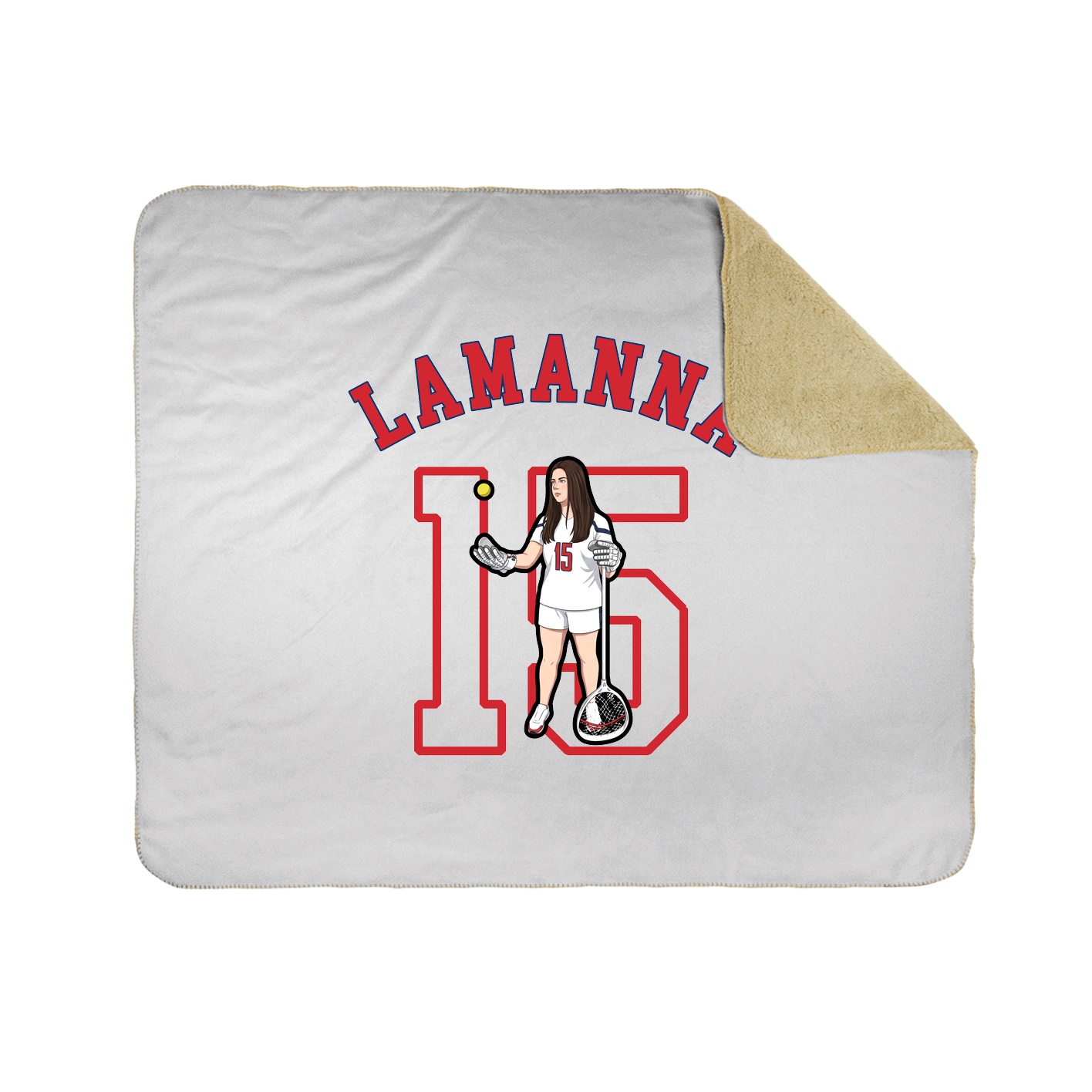 Throw Blanket — Shirsey Arch in White