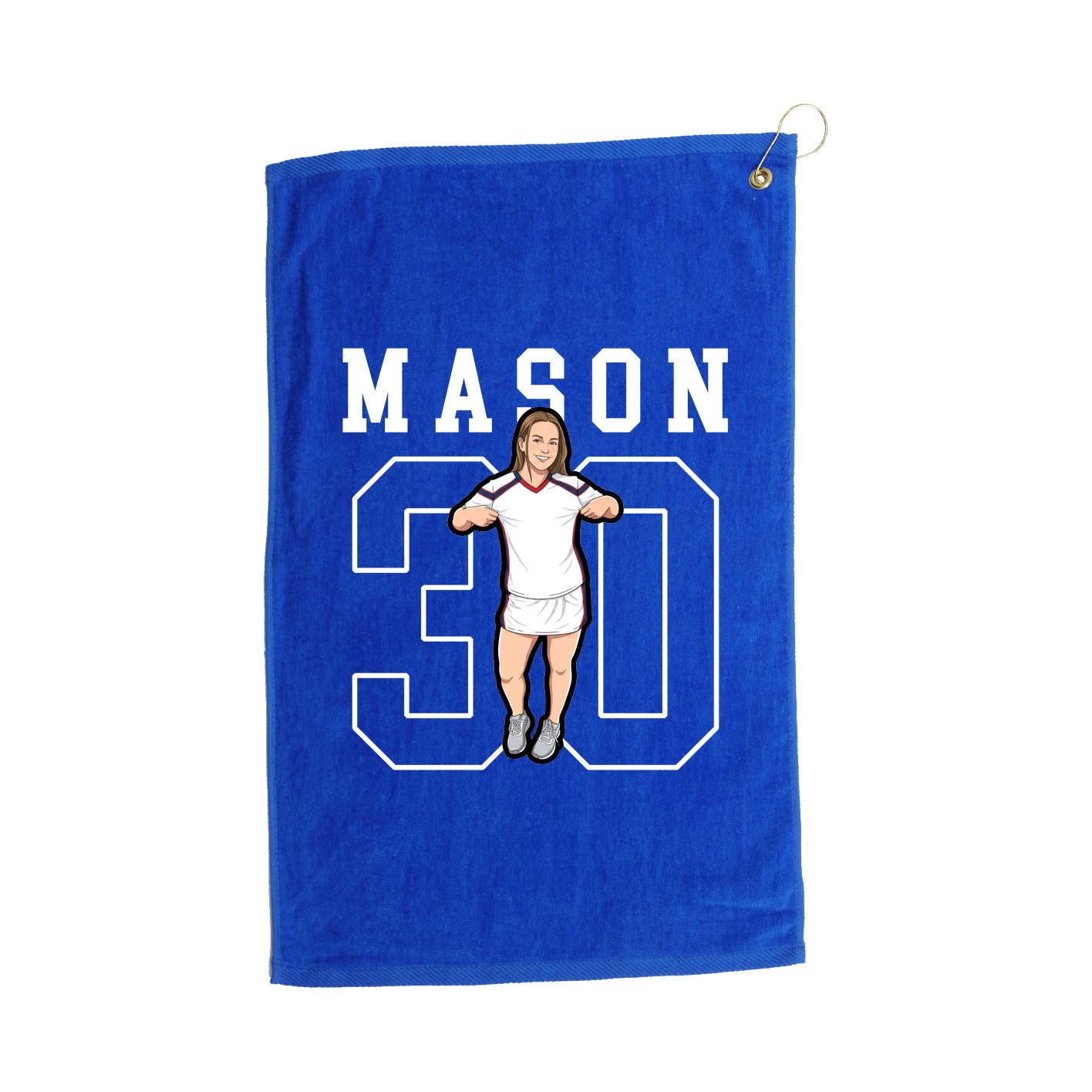 Terry Velour Golf Towel