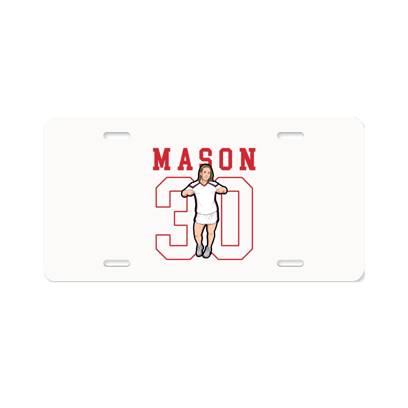 Aluminum License Plate