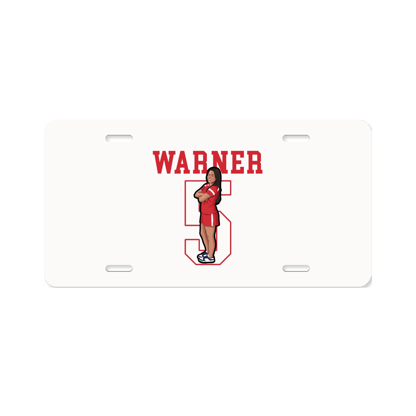 License Plate — Shirsey in Classic