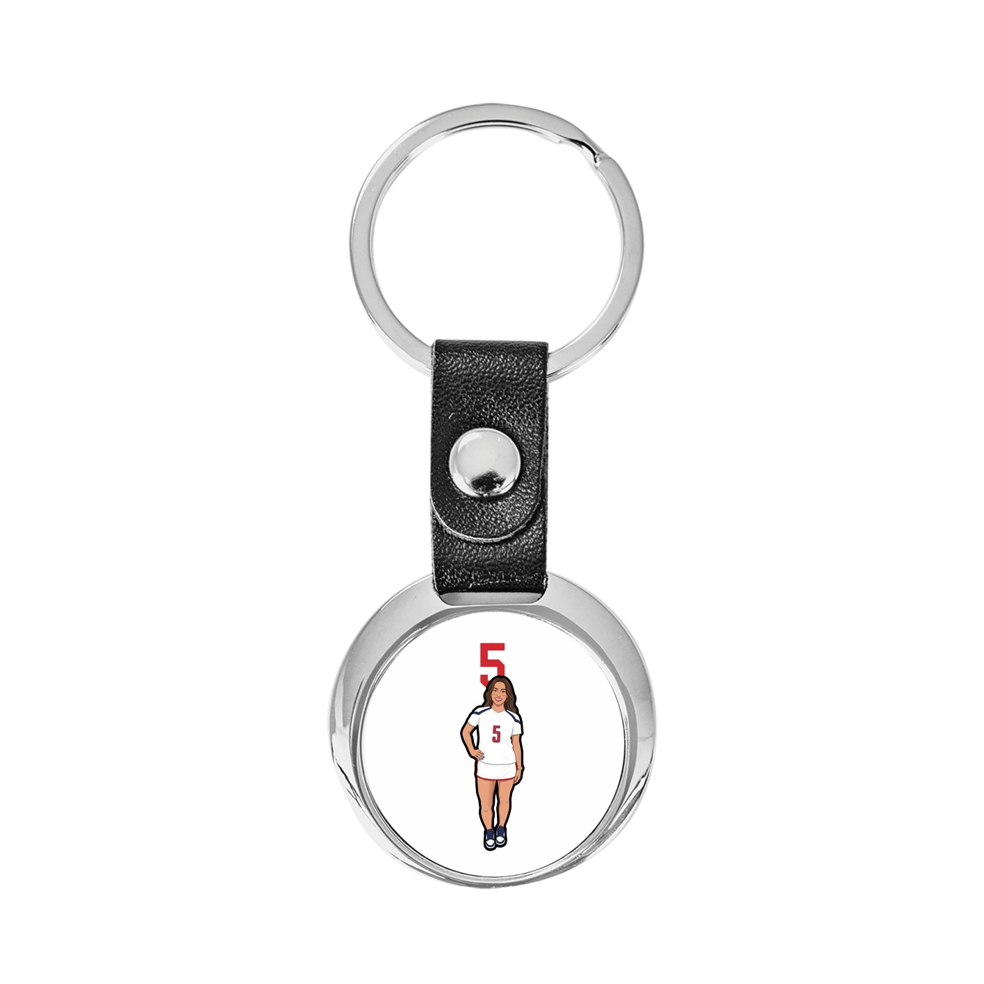 Key Chain — Number Top in Classic