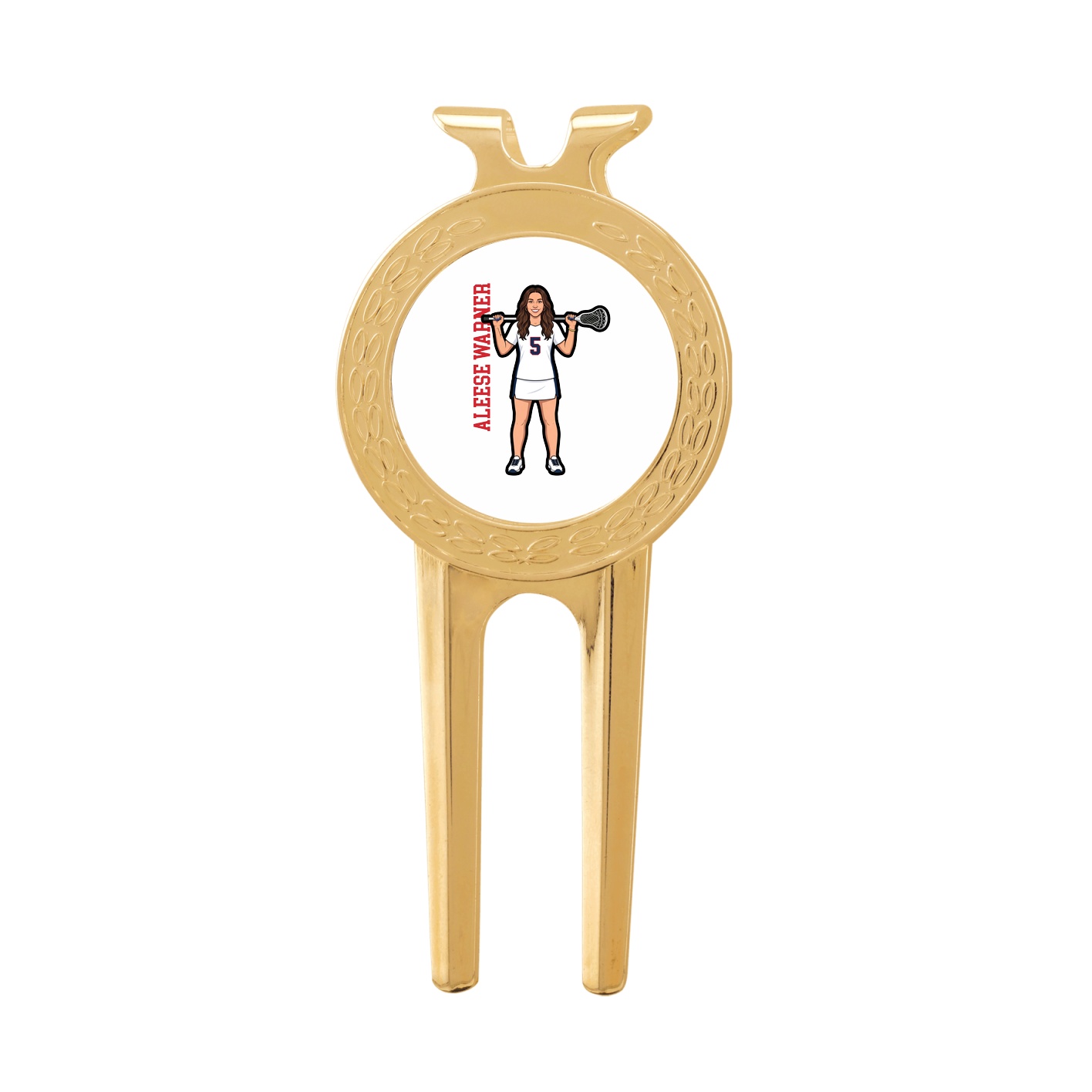 Divot Tool with Ball Marker — Name Vertical in Classic