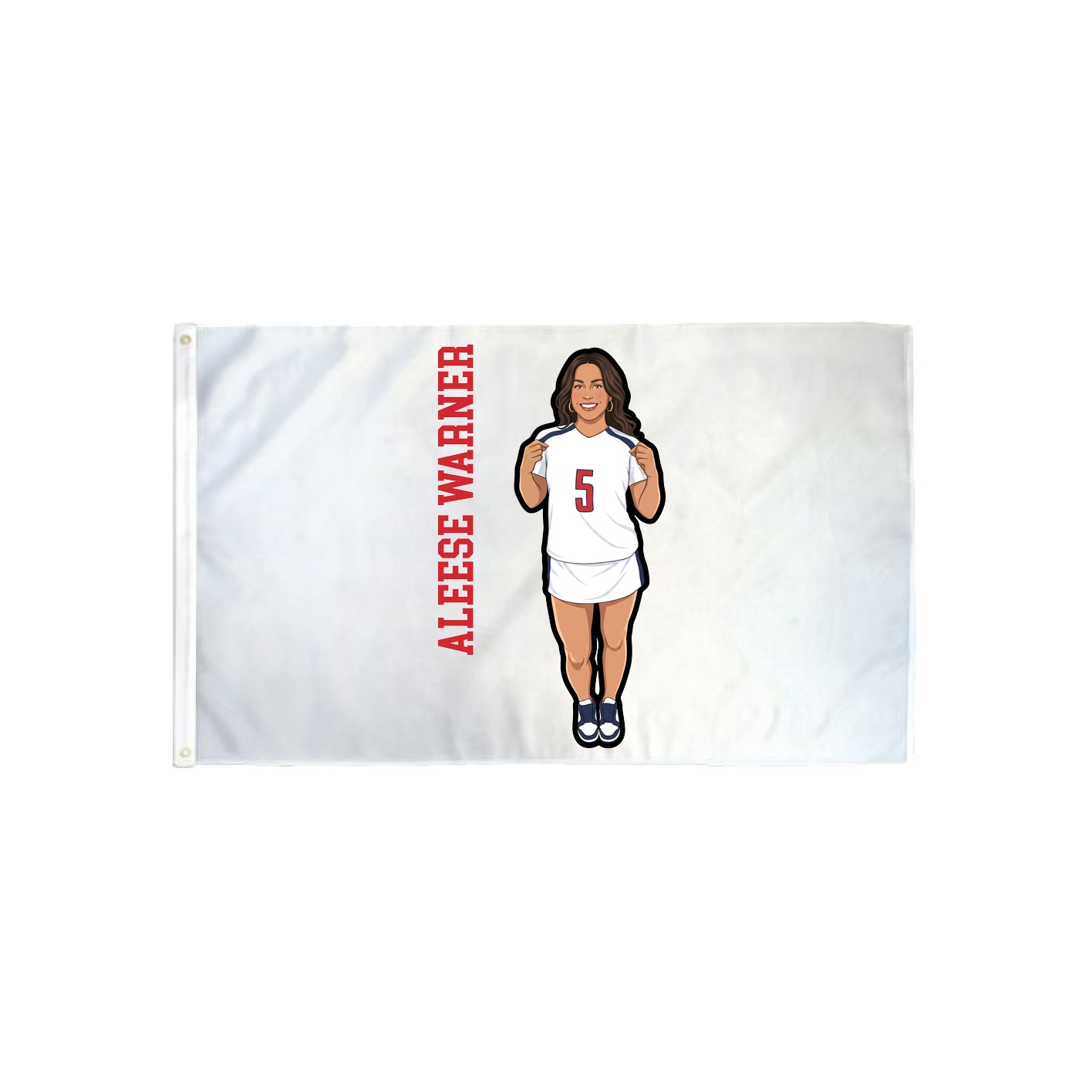 3x5 Flag — Name Vertical in Classic