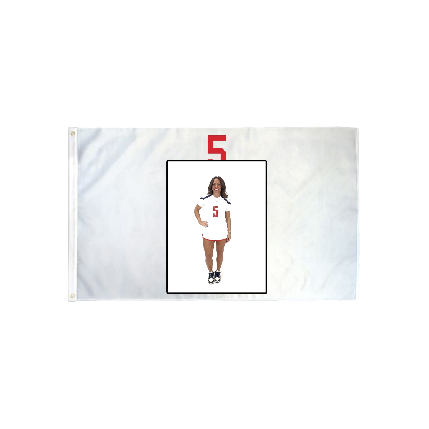 3x5 Flag — Number Top in Classic