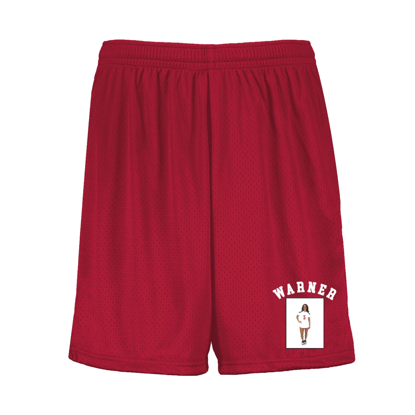 Shorts — Shirsey Arch in Red
