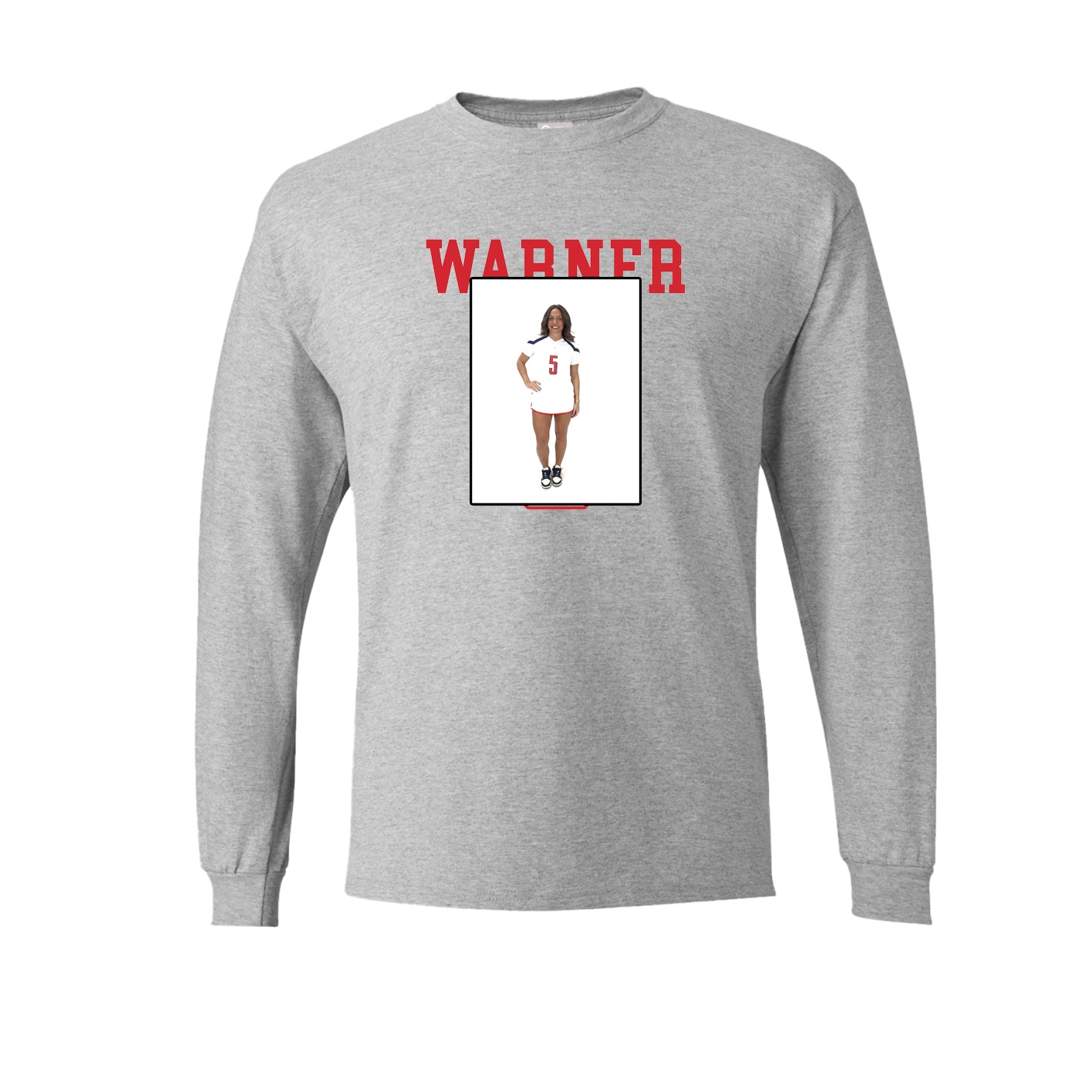 Long Sleeve Tee — Shirsey in Grey