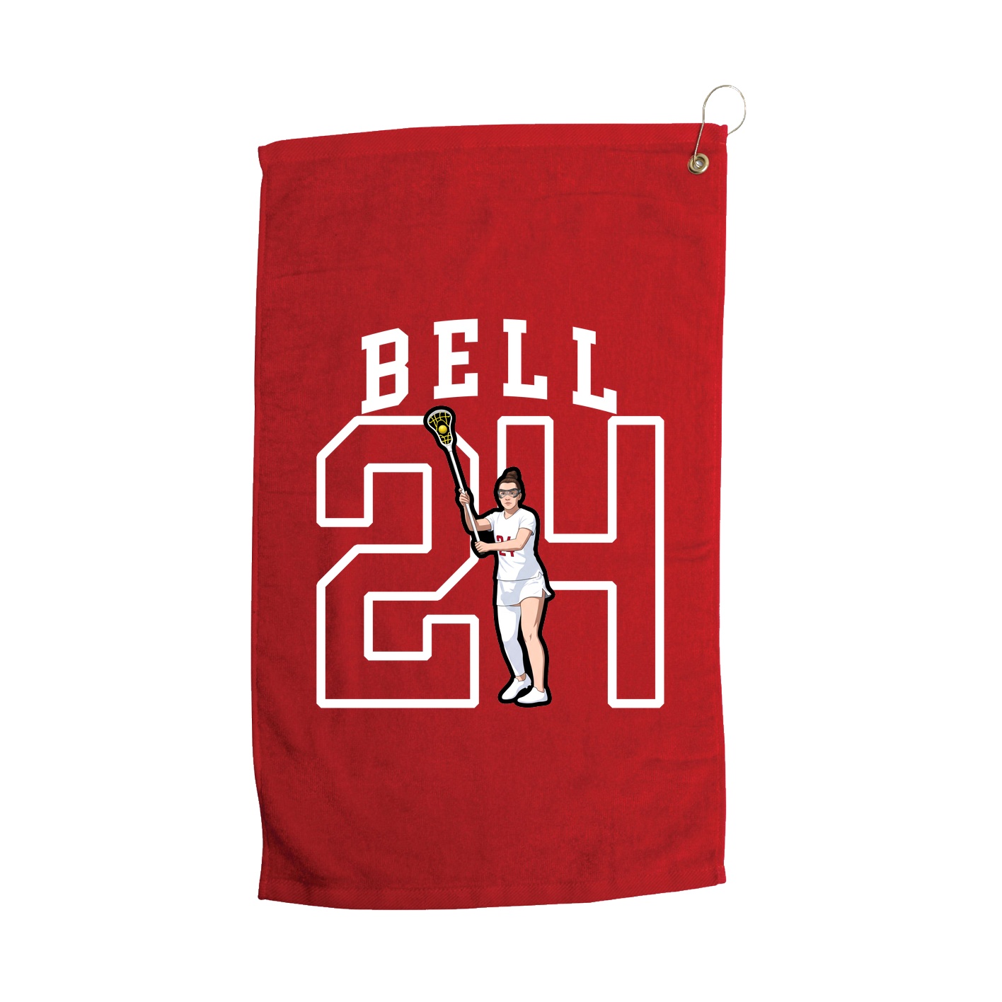 Golf Towel — Shirsey in Red