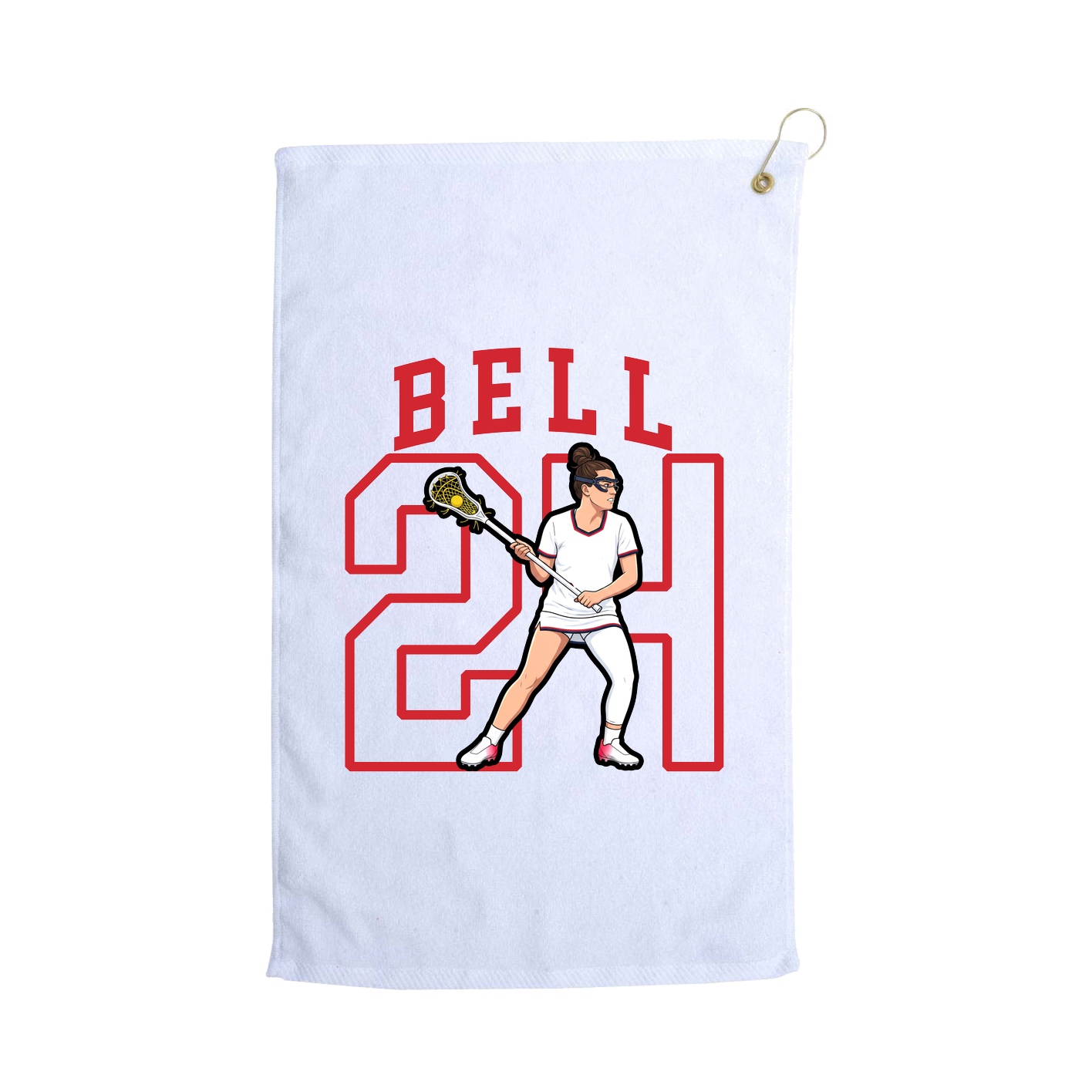 Golf Towel — Shirsey in White