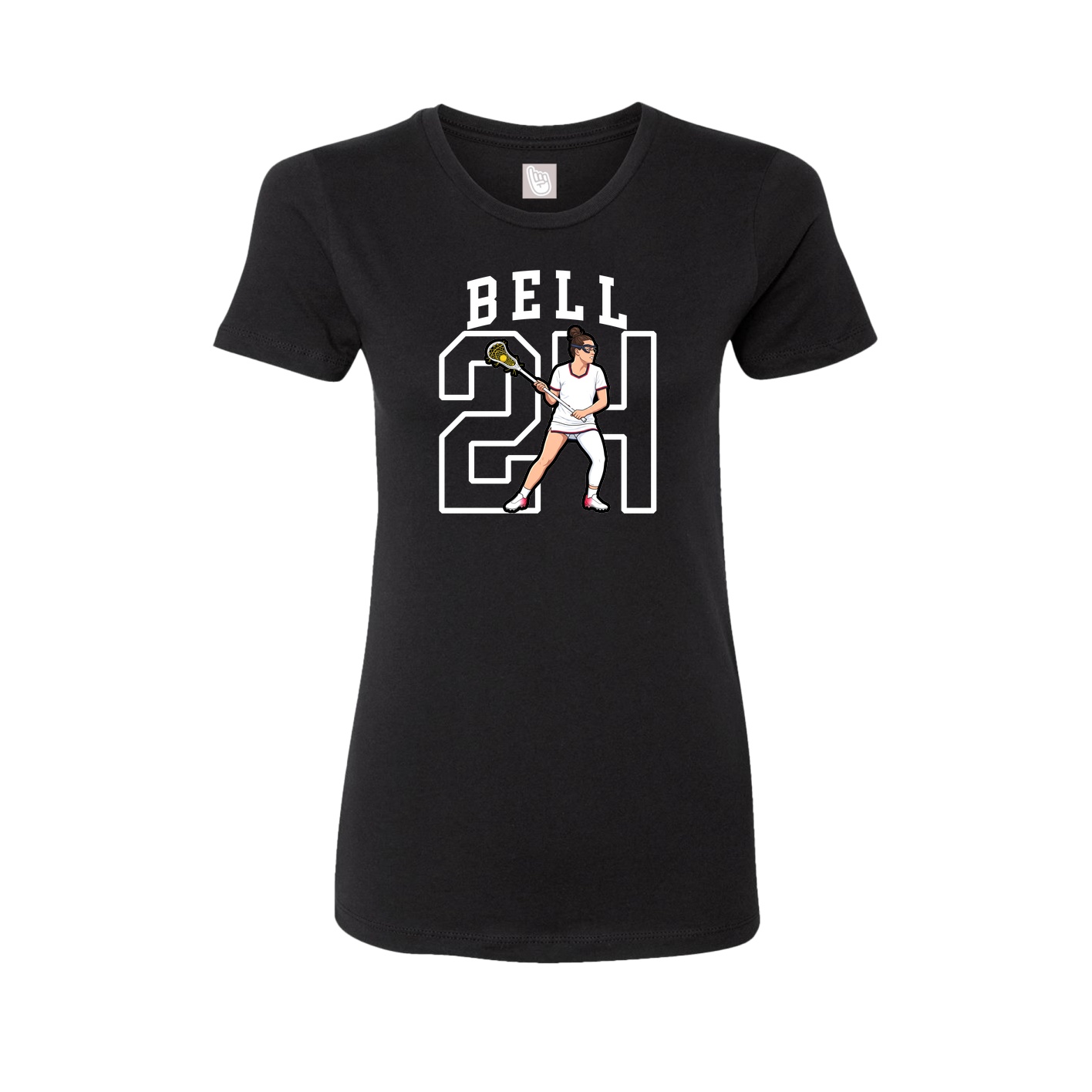 Fitted Women's Tee — Shirsey in Black