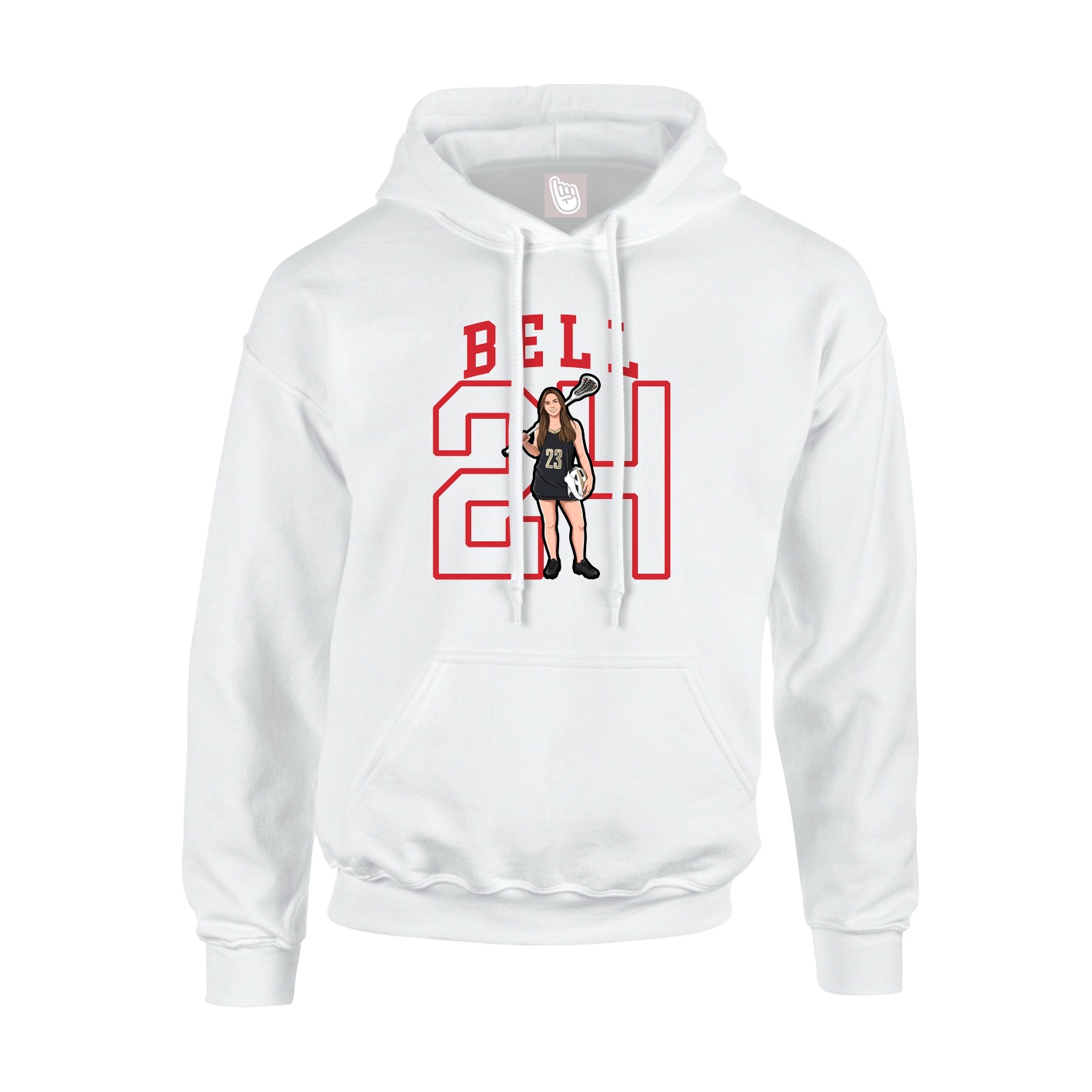 Youth Hoodie — Shirsey in White