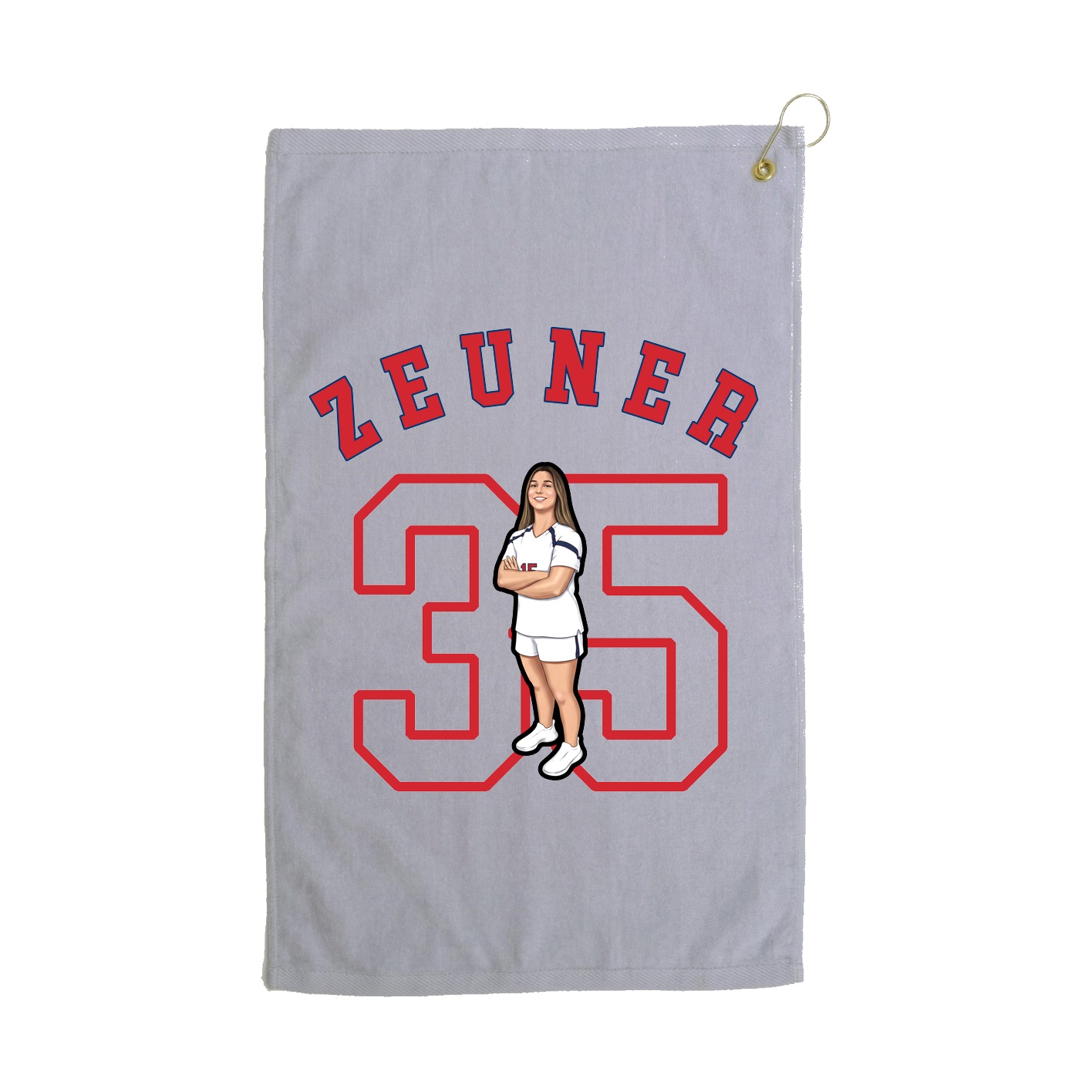 Terry Velour Golf Towel