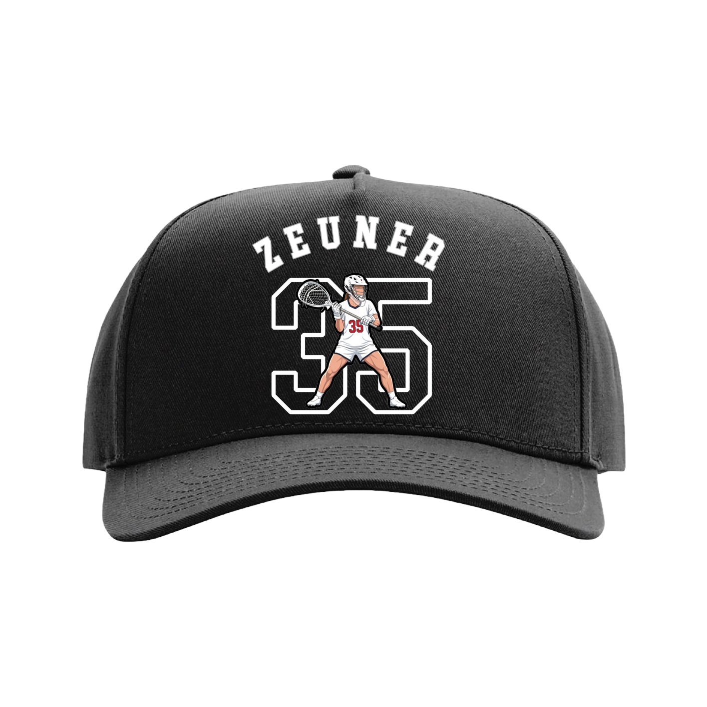 Full Fabric Five-Panel Champ Cap
