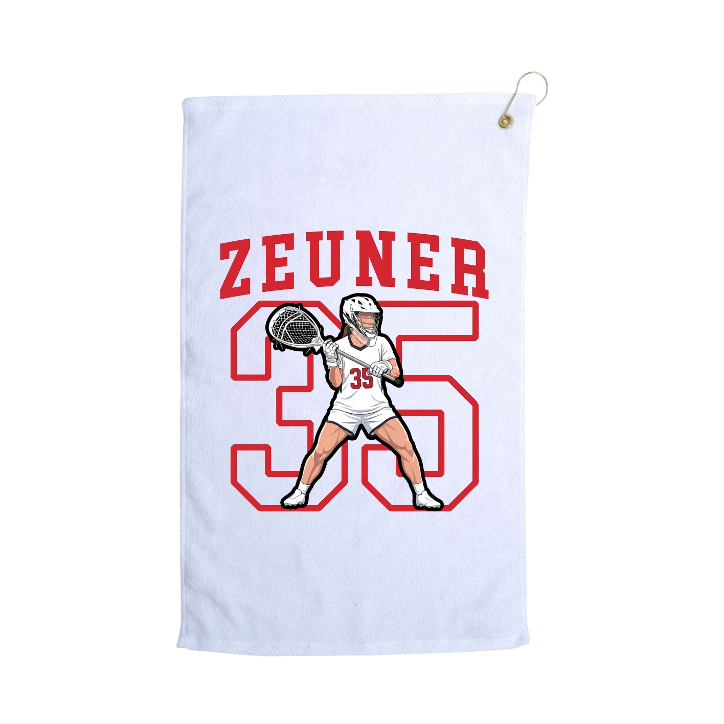 Golf Towel — Shirsey in White