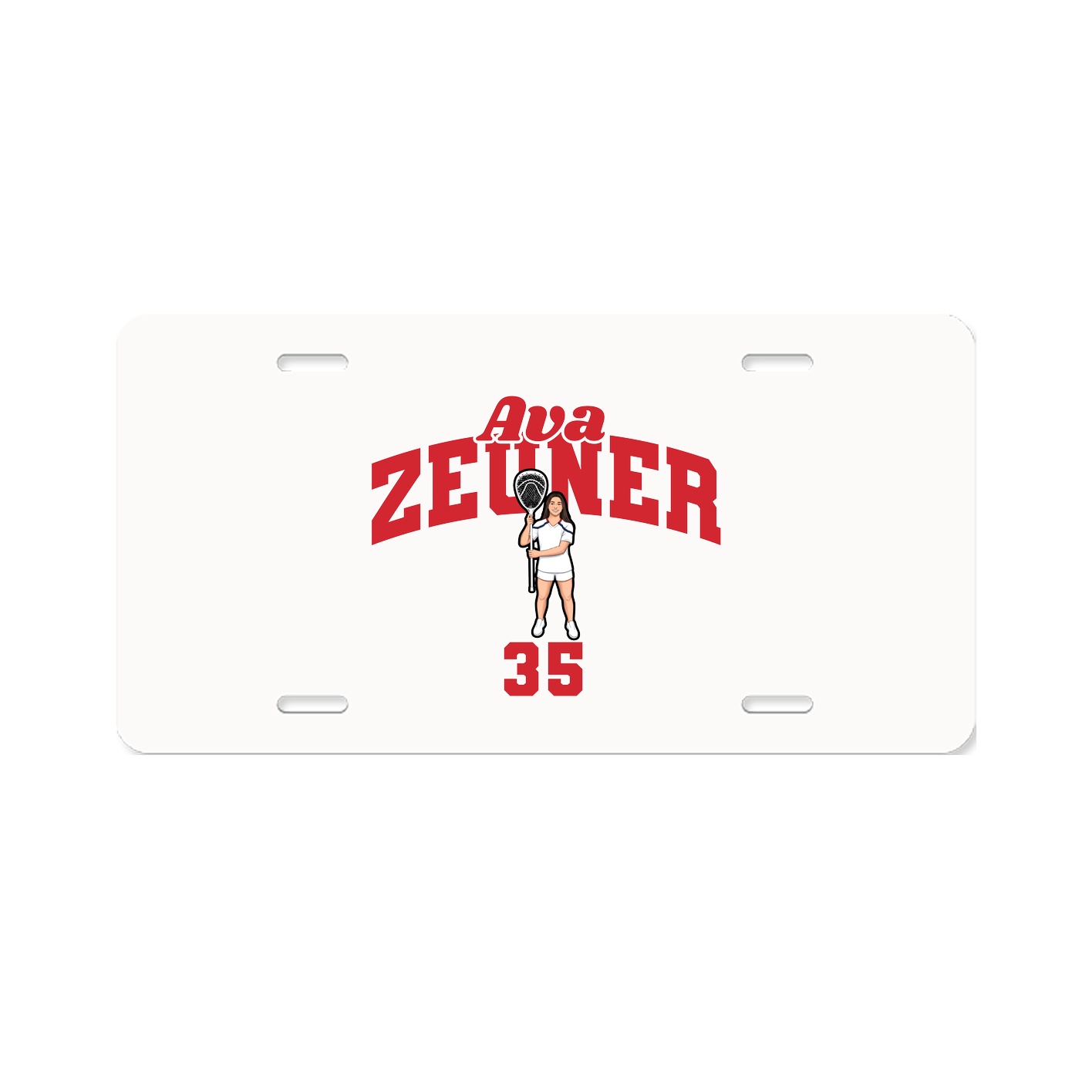 License Plate — Signature Arch in Classic
