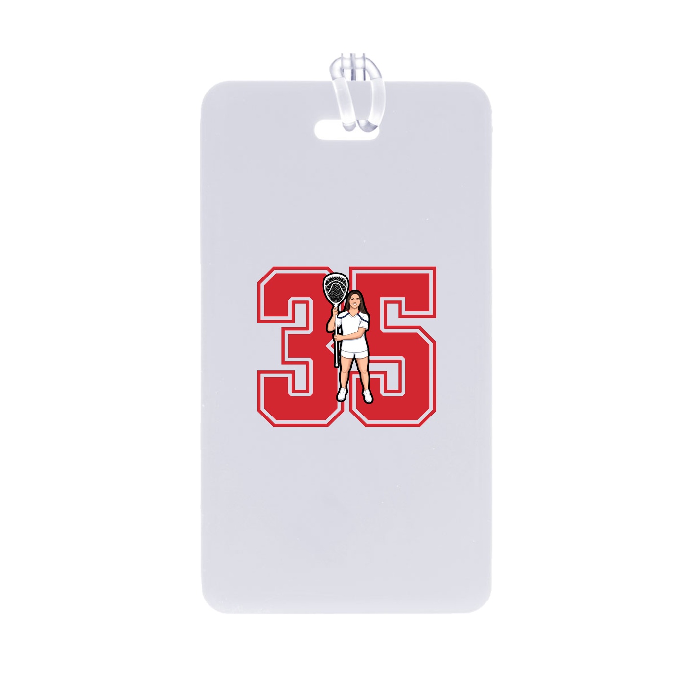 Bag Tag — Number in Classic