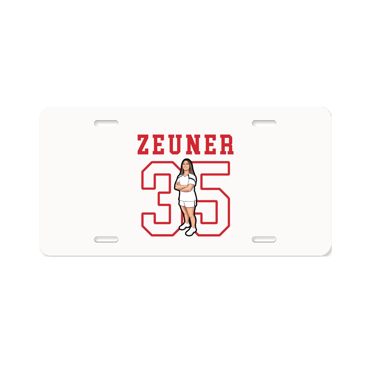 License Plate — Shirsey in Classic
