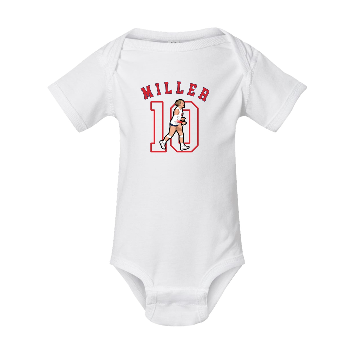 Baby Onesie — Shirsey Arch in White