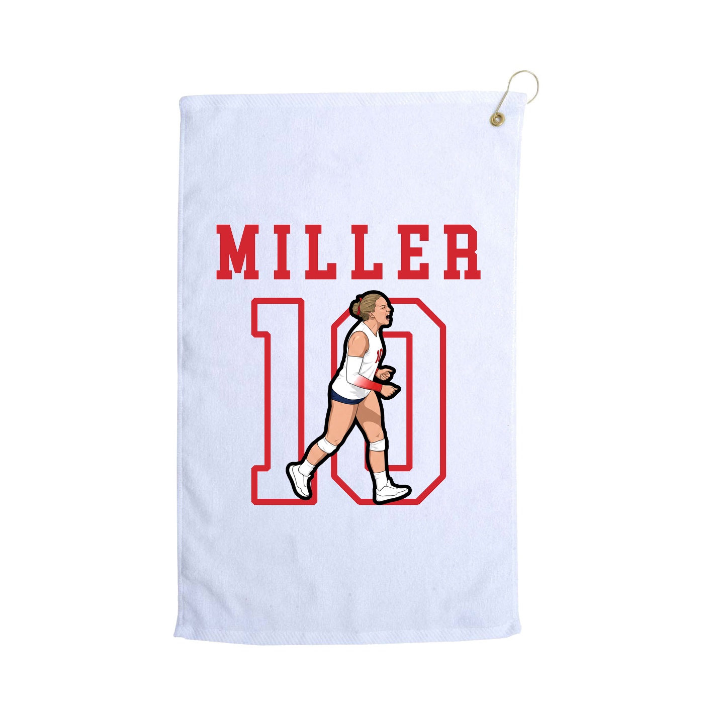 Golf Towel — Shirsey in White