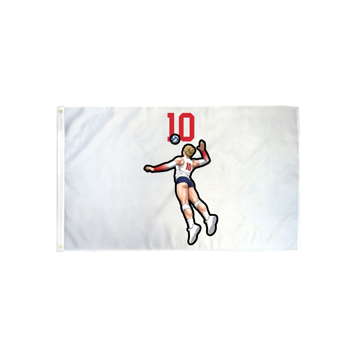 3x5 Flag — Number Top in Classic