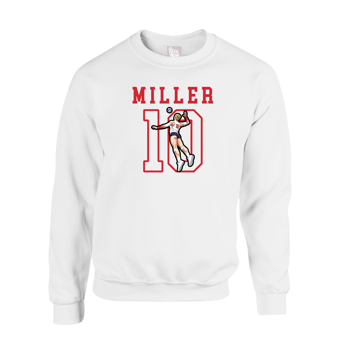 Fleece Crew — Shirsey in White