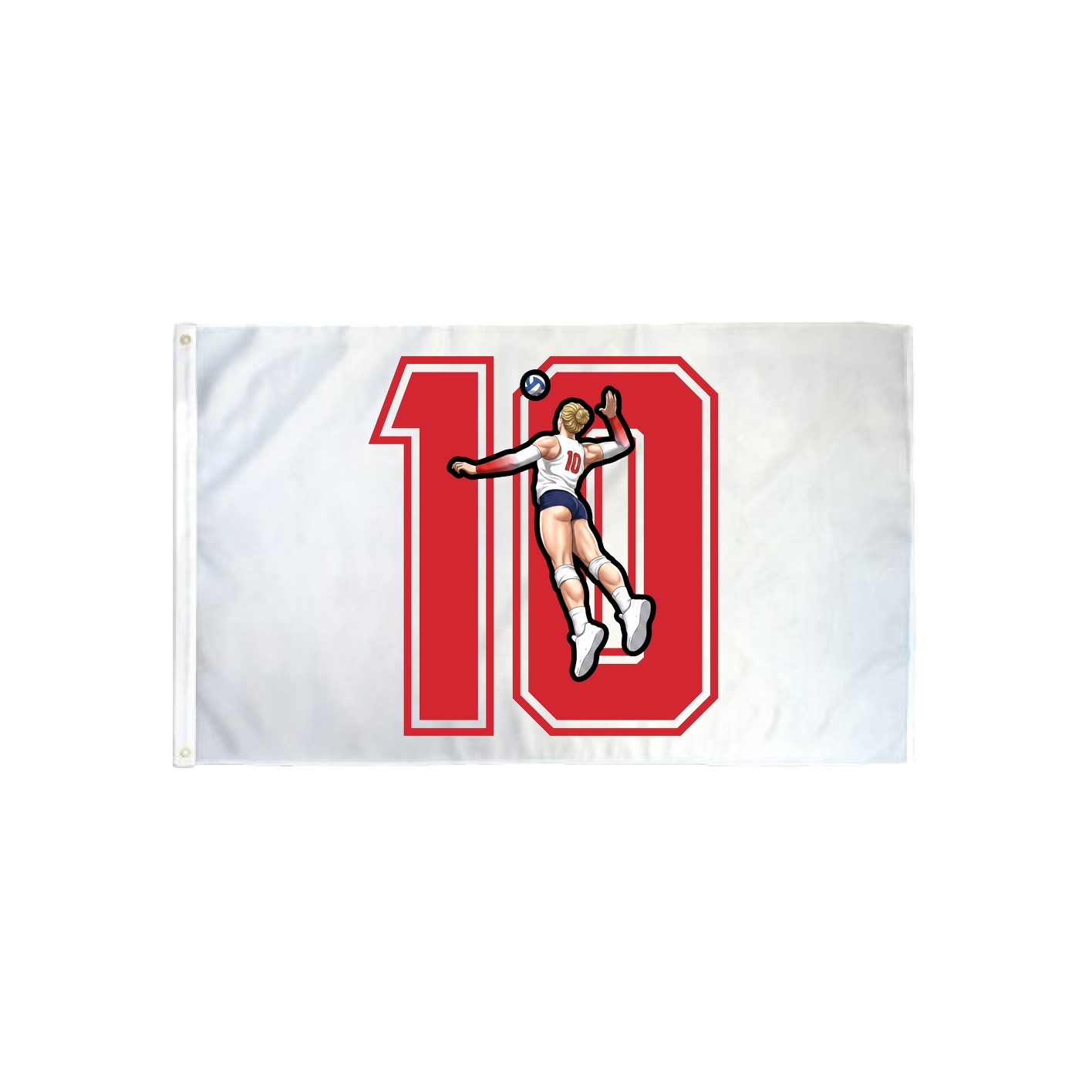 3x5 Flag — Number in Classic