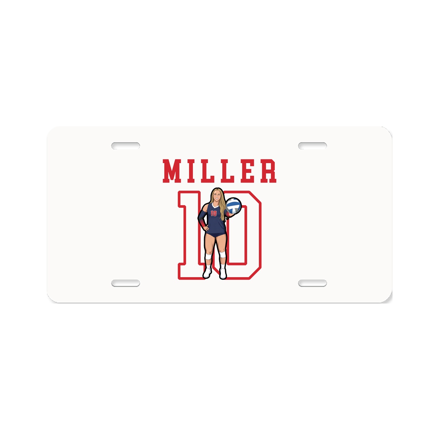 Aluminum License Plate