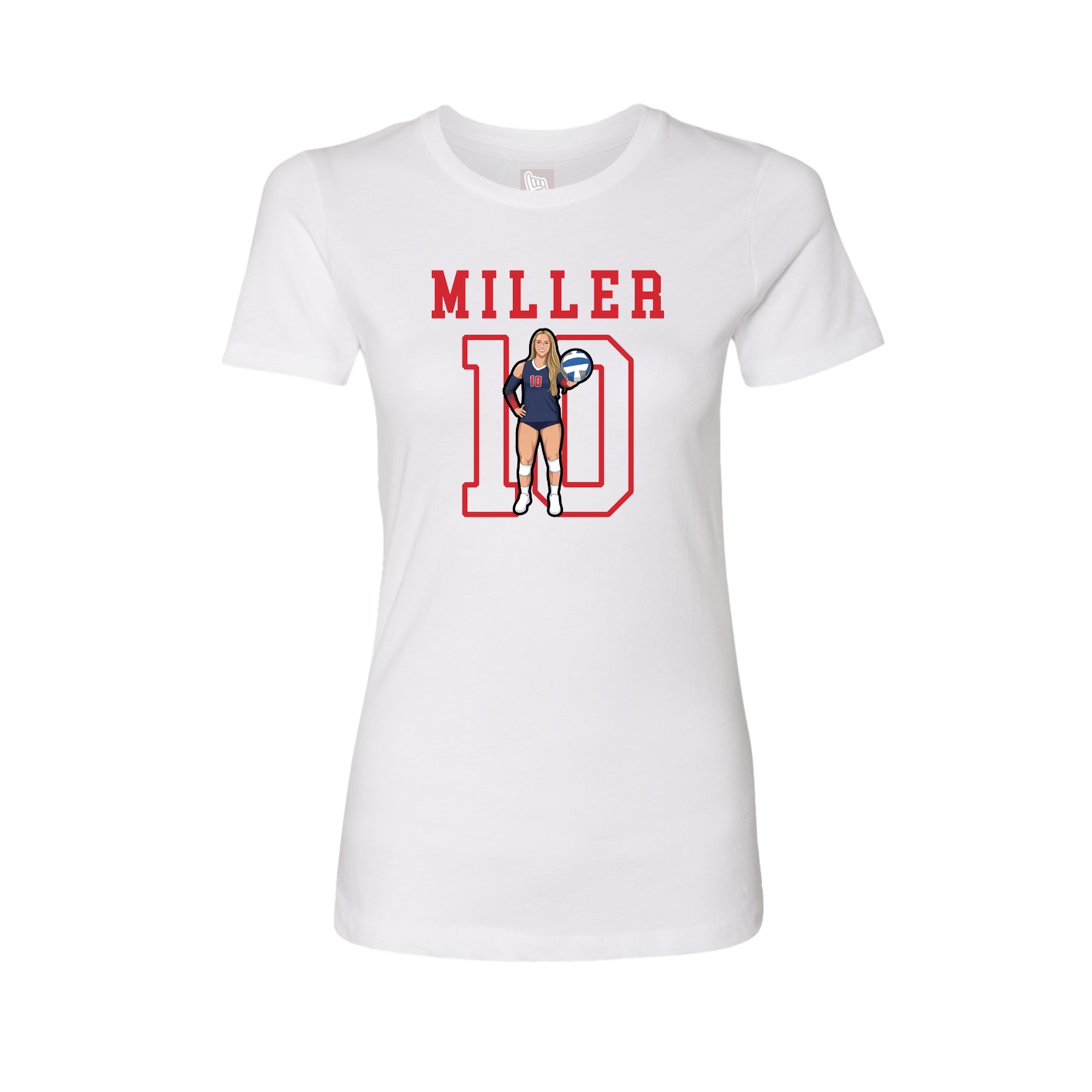 Fitted Women's Tee — Shirsey in White