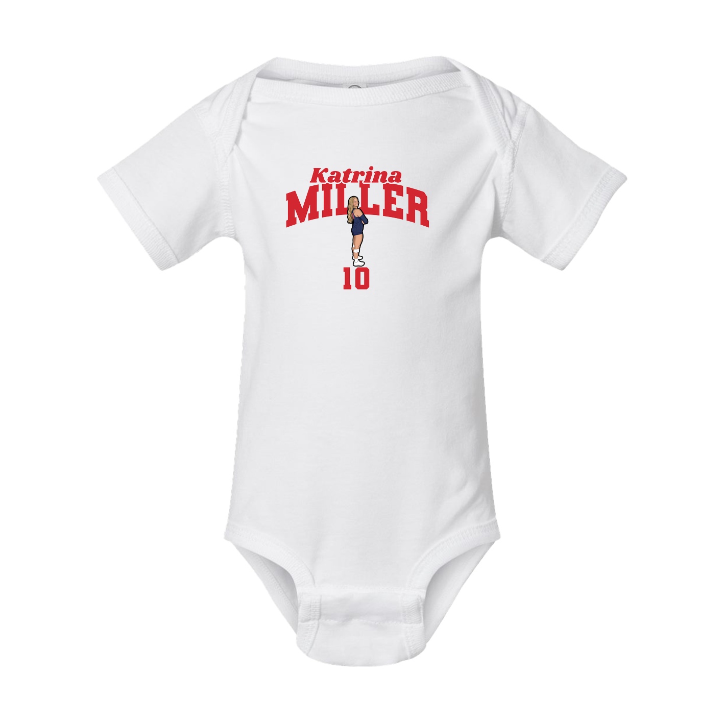 Baby Onesie — Signature Arch in White