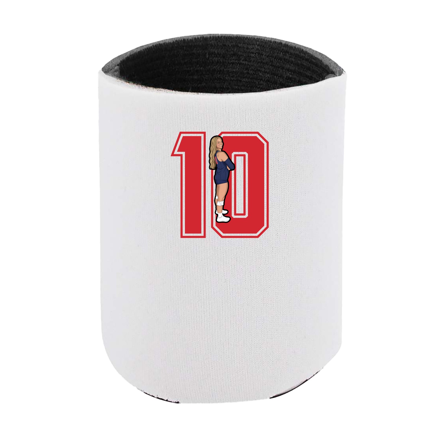 Can Holder — Number in White