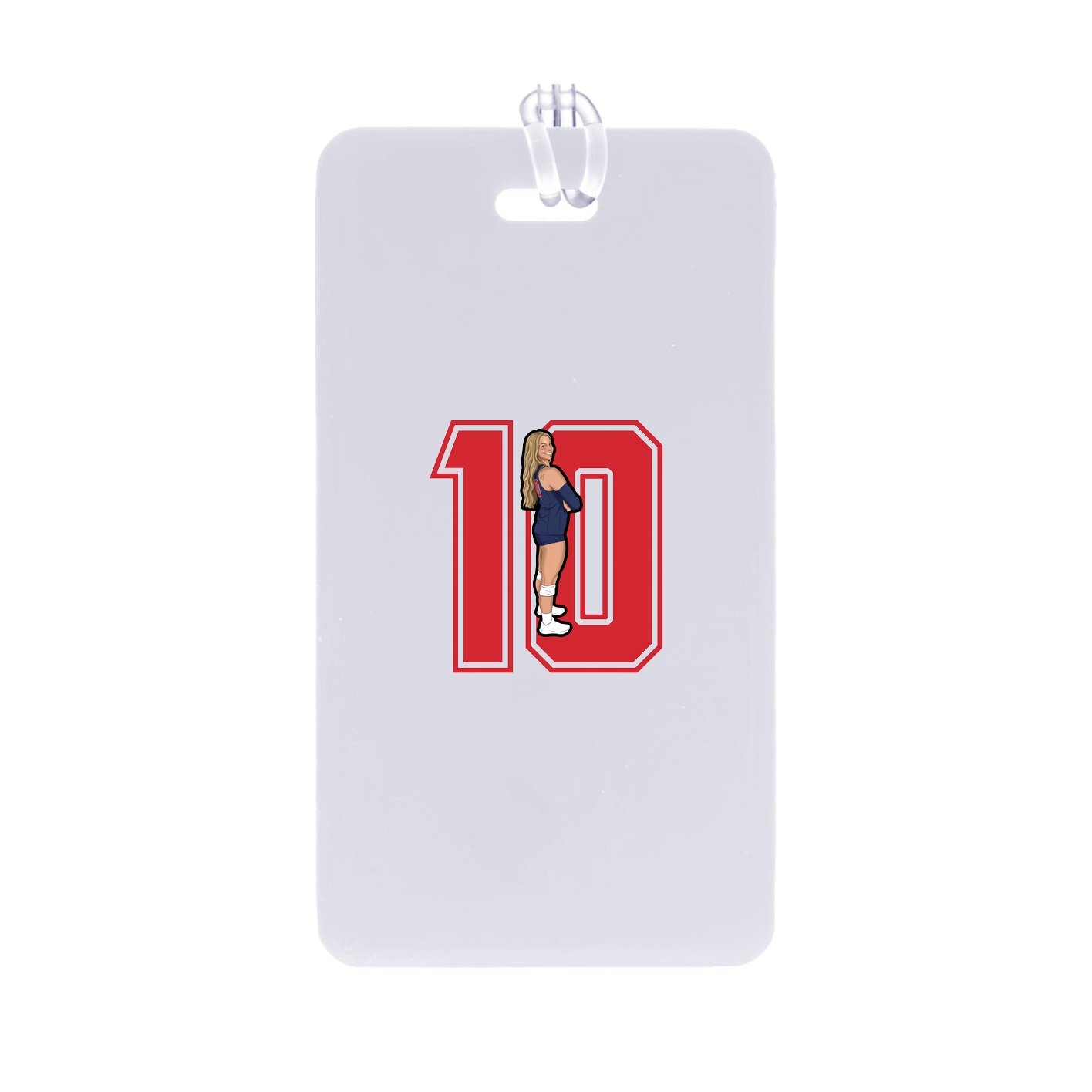 Bag Tag — Number in Classic
