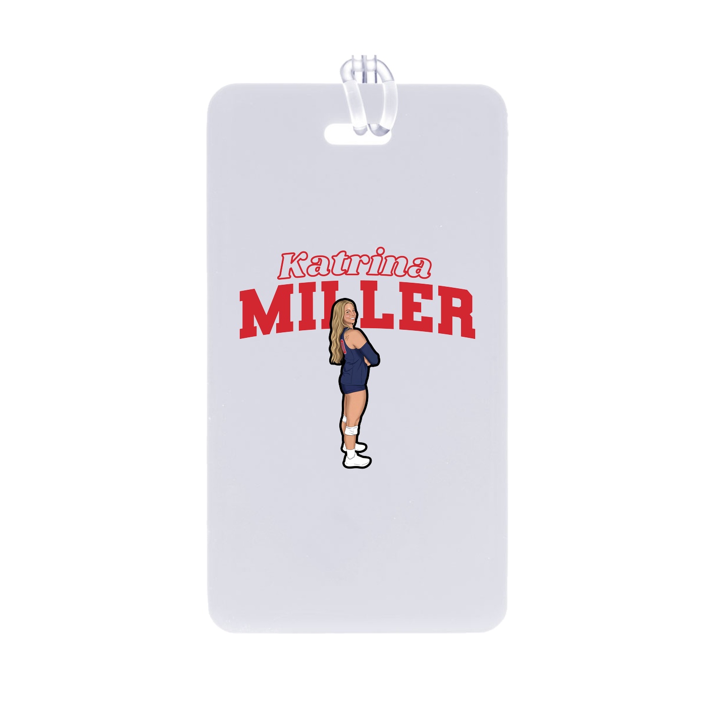 Bag Tag — Name Arch in Classic