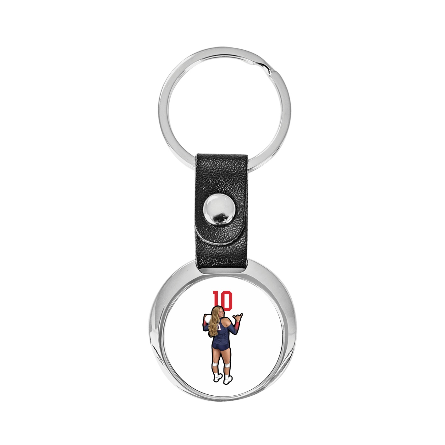 Key Chain — Number Top in Classic