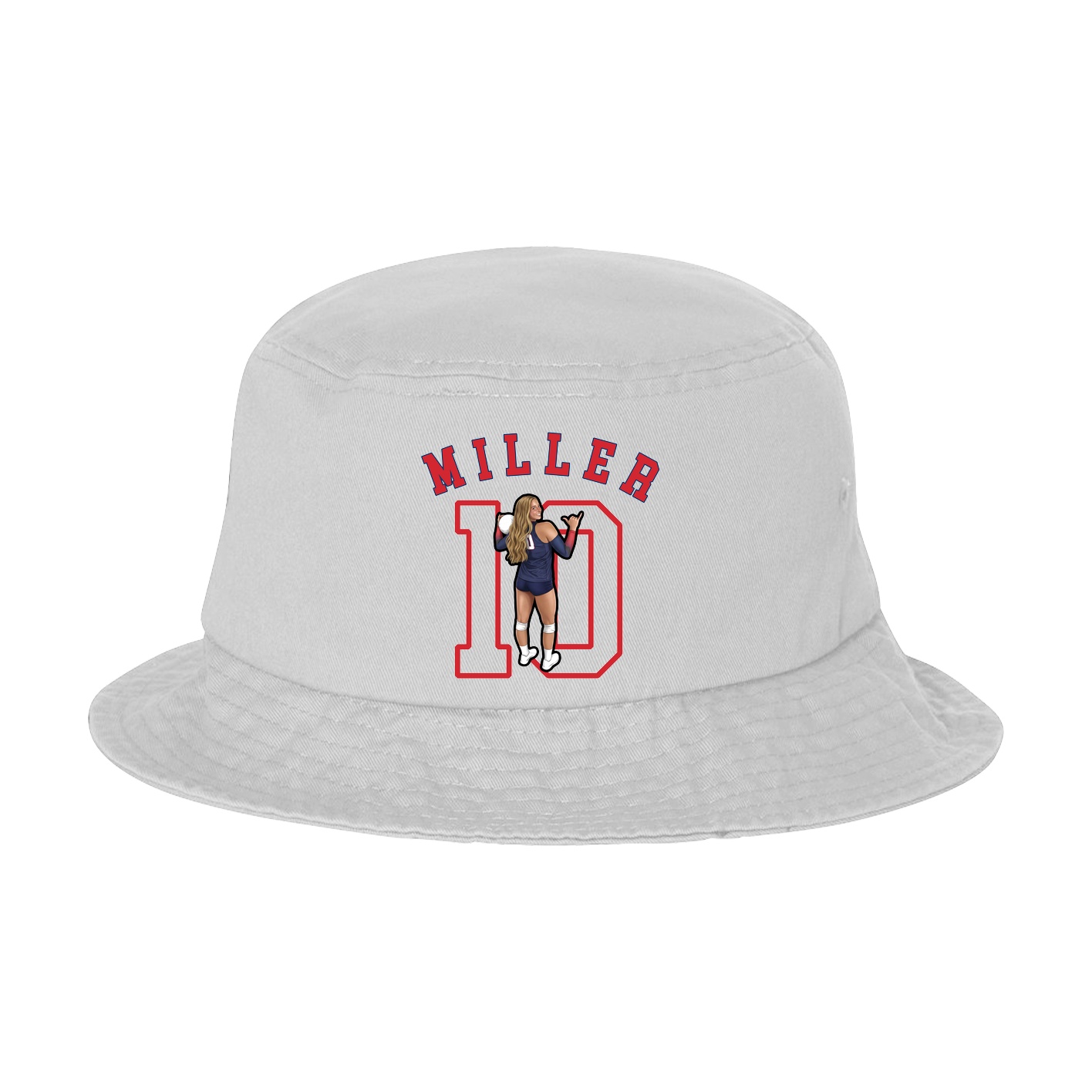 Bucket Cap — Shirsey Arch in White