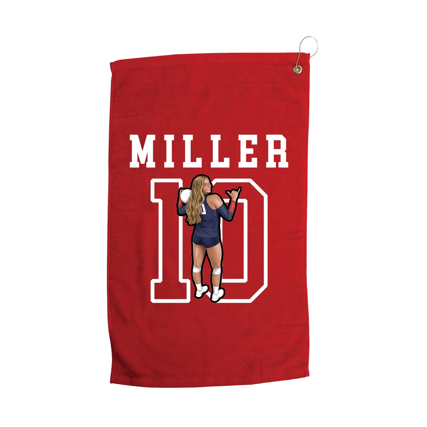 Golf Towel — Shirsey in Red