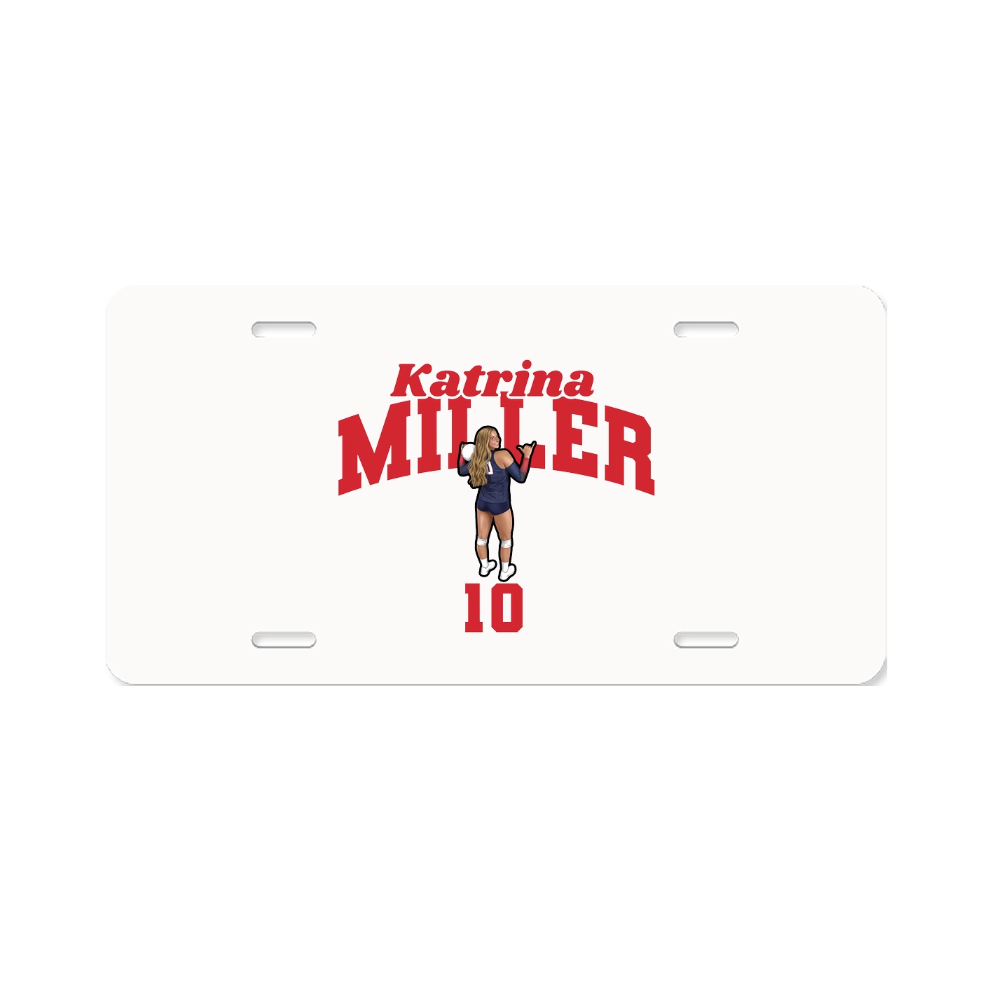 License Plate — Signature Arch in Classic