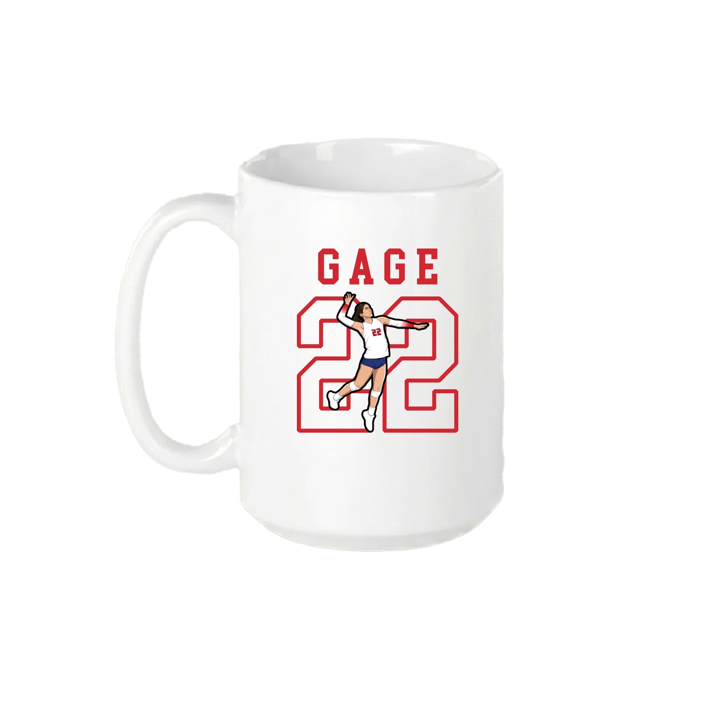 15oz Coffee Mug — Shirsey in White