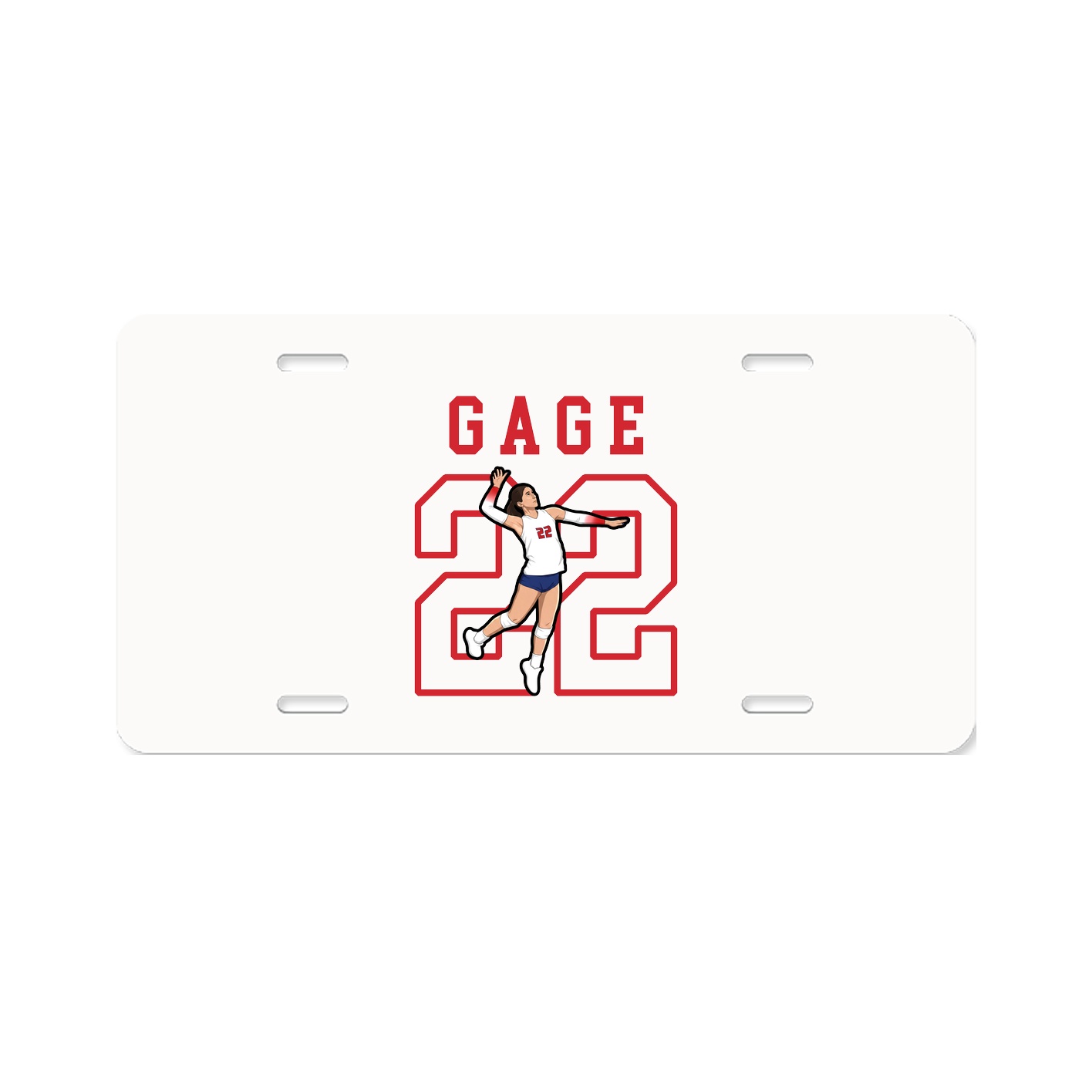License Plate — Shirsey in Classic