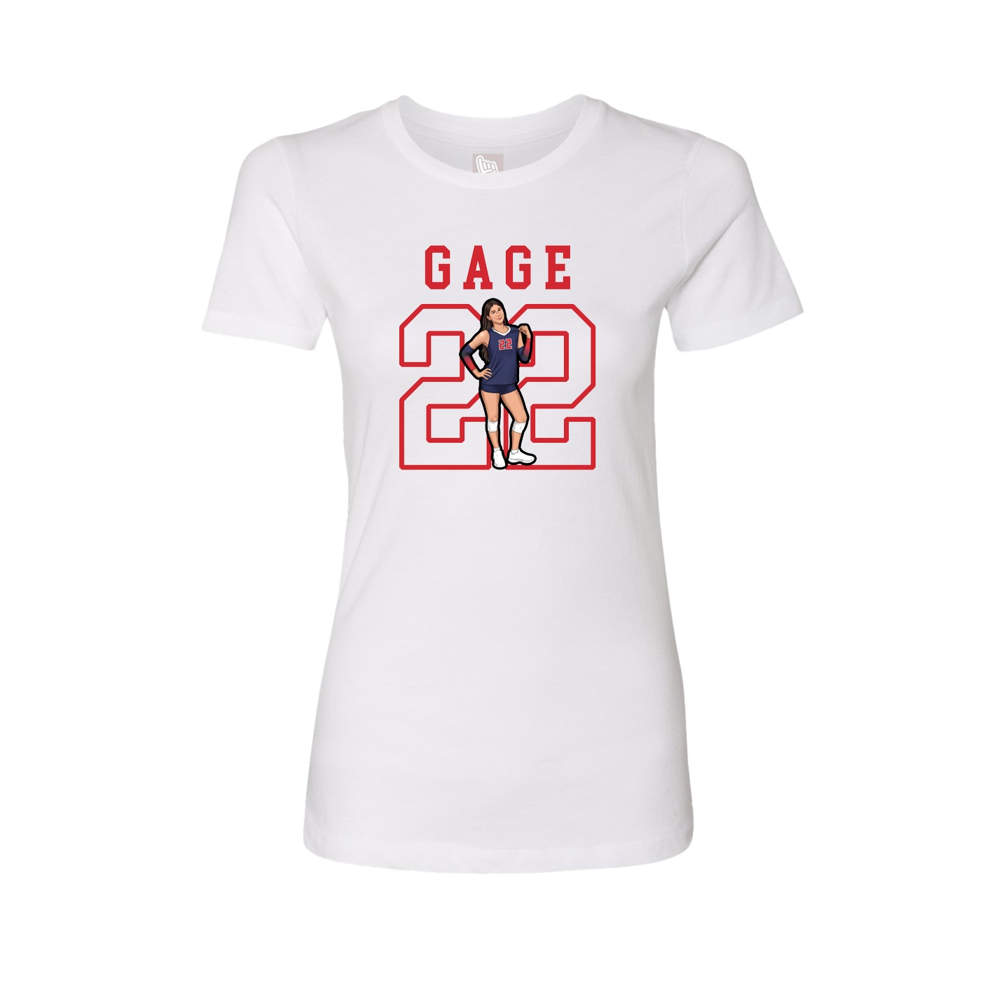 Fitted Women's Tee — Shirsey in White