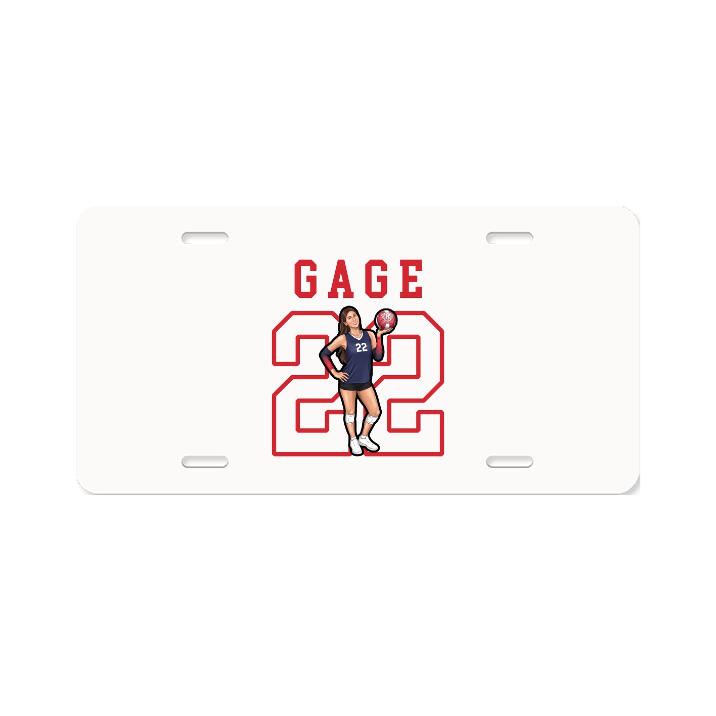 License Plate — Shirsey in Classic