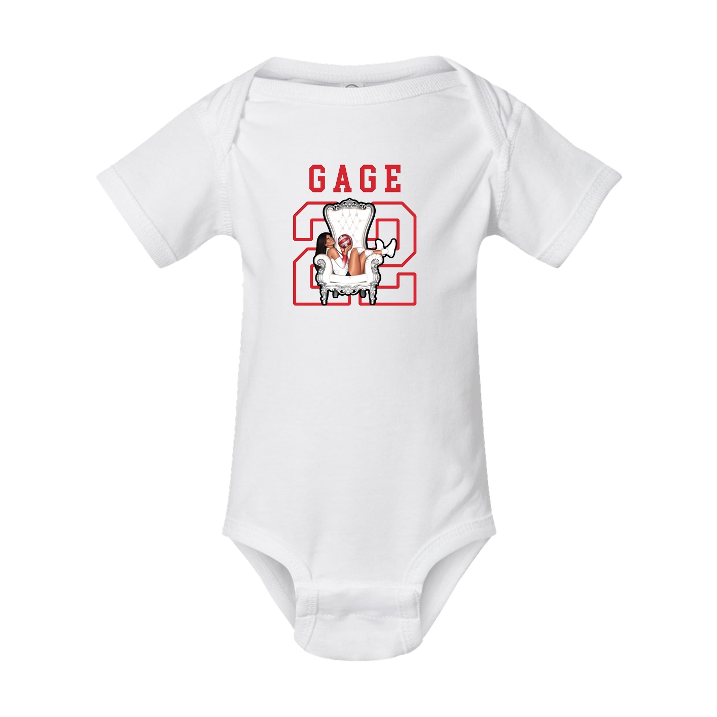 Baby Onesie — Shirsey in White