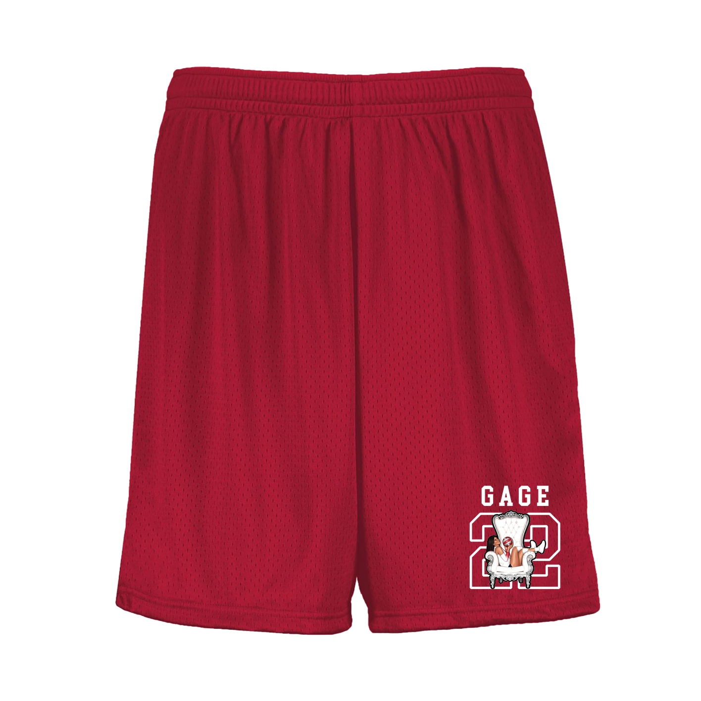 Shorts — Shirsey in Red