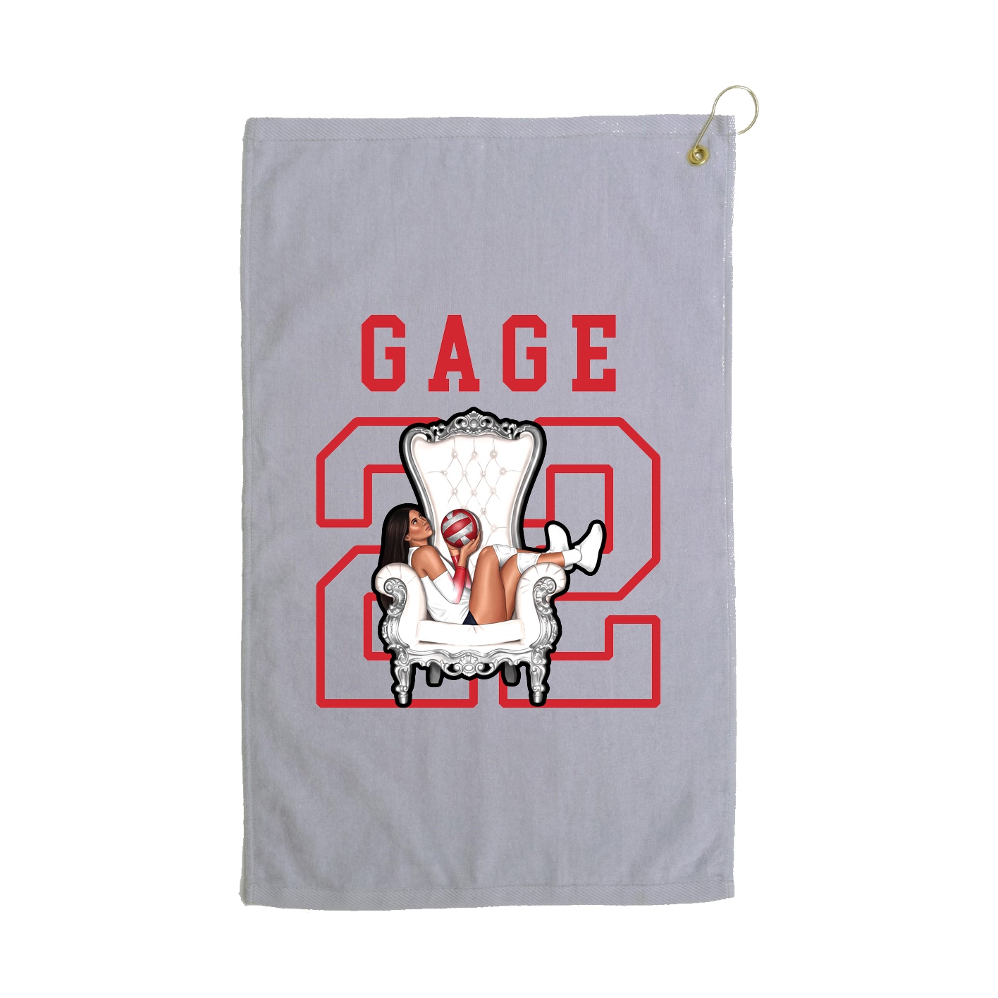Golf Towel — Shirsey in Grey