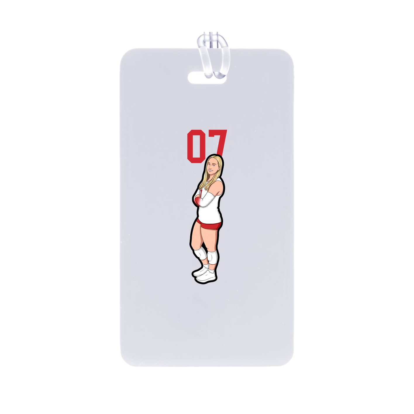 Bag Tag — Number Top in Classic